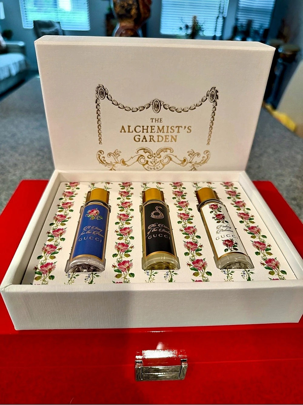 Gucci The Alchemist's Garden Fragrance Gift Set NWT